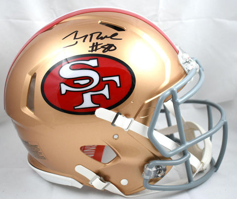 Jerry Rice Signed San Francisco 49ers F/S 64-95 Speed Authentic Helmet- Fanatics
