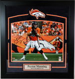 Peyton Manning Autographed Denver Broncos Framed 16x20 Photo Fanatics COA