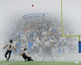 Justin Tucker Autographed 16x20 Photo Baltimore Ravens JSA