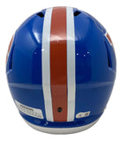 Terrell Davis Signed Denver Broncos FS Throwback Replica Speed Helmet BAS ITP