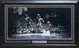 Michael Jordan Autographed Framed 'We Have Lift Off' Photo Bulls /123 UDA Holo