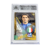 Paolo Maldini Signed 2002 Panini World Cup Japan #68 - BGS 10 AUTO