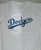 Dodgers DON SUTTON #20 Signed Custom White Jersey AUTO w/ HOF '98 - JSA