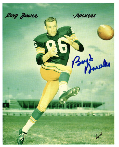 Packers SB I & II Champ BOYD DOWLER Signed 8x10 AUTO Photo #4 - GBP Hall of Fame