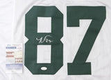 Romeo Doubs Signed Green Bay Packers Jersey (JSA COA) 2022 4th Rnd Pk /Nevada WR