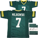 GREEN BAY PACKERS DON MAJKOWSKI AUTOGRAPHED GREEN JERSEY JSA STOCK #234514