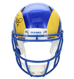 Matthew Stafford Autographed Los Angeles Rams Authentic Speed Helmet Beckett