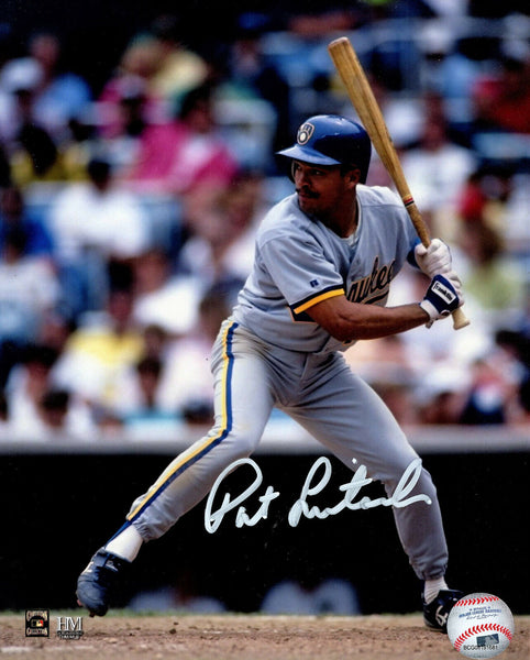 Brewers 1992 AL ROY Infielder PAT LISTACH Signed 8x10 Photo #1 AUTO