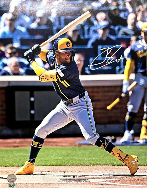 Milw Brewers Outfielder JACKSON CHOURIO Signed 16x20 Photo #2 AUTO - MLB