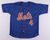 Wilmer Flores Signed NY Mets Jersey (RSA Holo) New York (2013-2018) Fan Favorite