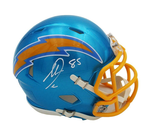 Antonio Gates Signed Los Angeles Chargers Speed Flash NFL Mini Helmet