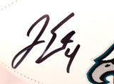Jake Elliott Autographed Philadelphia Eagles Logo Football - PSA *Black