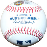 Robin Yount Signed Milwaukee Brewers OML Baseball 82 Gold Glove BAS 40749