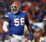 Tedarrell Slaton Signed Florida Gators Mini Helmet (JSA COA) Green Bay Packer DT