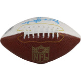 George Blanda Autographed Oakland Raiders Logo Mini Football AS IS Beckett 56215
