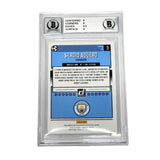 Sergio Aguero Signed & Inscribed "Aguerooo" 2018 Panini Donruss - BGS 9 AUTO 10