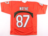 Reggie Wayne Signed Miami Hurricanes Jersey (JSA) Indianapolis Colts Tight End