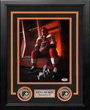 Matvei Michkov Locker Room Philadelphia Flyers Autographed 8x10 Framed Photo PSA