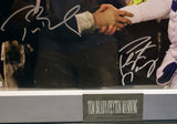 Tom Brady & Peyton Manning Autographed 16x20 Photo Framed Fanatics & Tristar COA