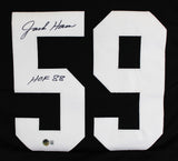 Jack Ham "HOF 88" Authentic Signed Black Pro Style Jersey BAS Witness #3W390914