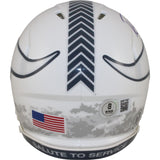 Randy Moss Autographed/Signed Minnesota Vikings Mini Helmet 24 STS Beckett 50883