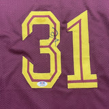 Jarrett Allen Signed Jersey PSA Cleveland Cavaliers Autographed