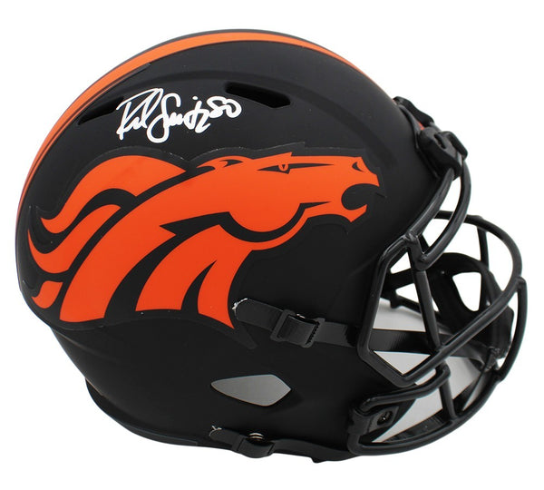 Rod Smith Signed Denver Broncos Speed Full Size Eclipse NFL Helmet