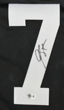 Geno Smith Autographed Black Pro Style Jersey - Beckett W Hologram *Black
