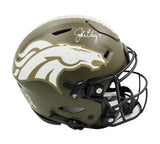 John Elway Signed Denver Broncos Speed STS Flex Authentic NFL Helmet
