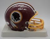 Darrell Greene HOF Redskins Signed/Inscribed Mini Football Helmet JSA 211967