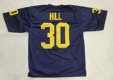 DAXTON "DAX: HILL SIGNED COLLEGE STYLE CUSTOM XL JERSEY WITH BECKETT COA