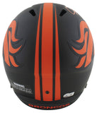 Broncos Javonte Williams Signed Eclipse Full Size Speed Rep Helmet BAS Witnessed