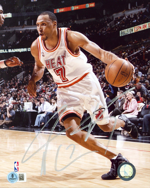 Heat Shawn Marion Authentic Signed 8x10 Vertical Photo Autographed BAS #BR24956