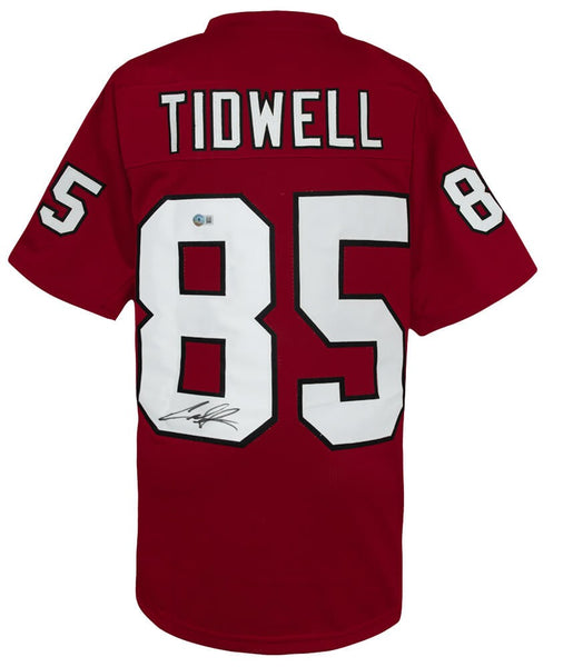 Cuba Gooding Jr Signed Red 'Tidwell #85' Custom Football Jersey - (BECKETT COA)