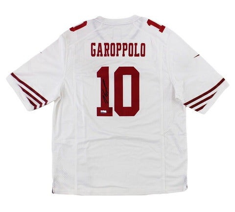 Jimmy Garoppolo Signed San Francisco 49ers Nike Limited White Jersey