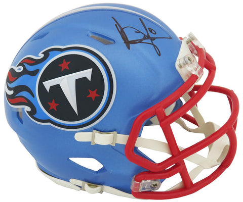 Vince Young Signed Tennessee Titans FLASH Riddell Speed Mini Helmet - (SS COA)
