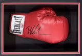 Mike Tyson Signed Framed Red Right Hand Everlast Boxing Glove Tyson Hologram