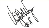 Vinny Del Negro Autographed San Antonio Spurs Index Card BAS 45296