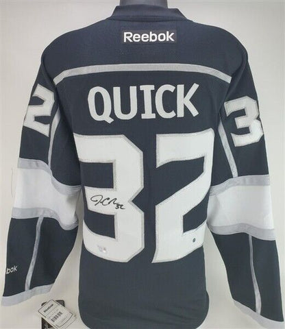 Jonathan Quick Signed Los Angeles Kings Reebok Premier NHL Jersey (Fanatics)