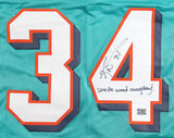 Ricky Williams Signed Dolphins Jersey Inscribed Smoke Weed Everyday /Player Holo