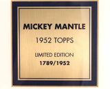 Mickey Mantle Autographed New York Yankees Framed 8x10 Photo PSA 50983