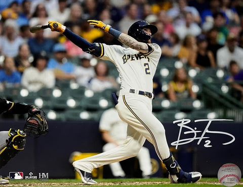 Brewers Infield Prospect BRICE TURANG Signed 8x10 Photo #3 AUTO