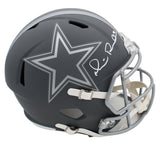 Michael Irvin Signed Dallas Cowboys Speed Full Size Slate NFL Helmet