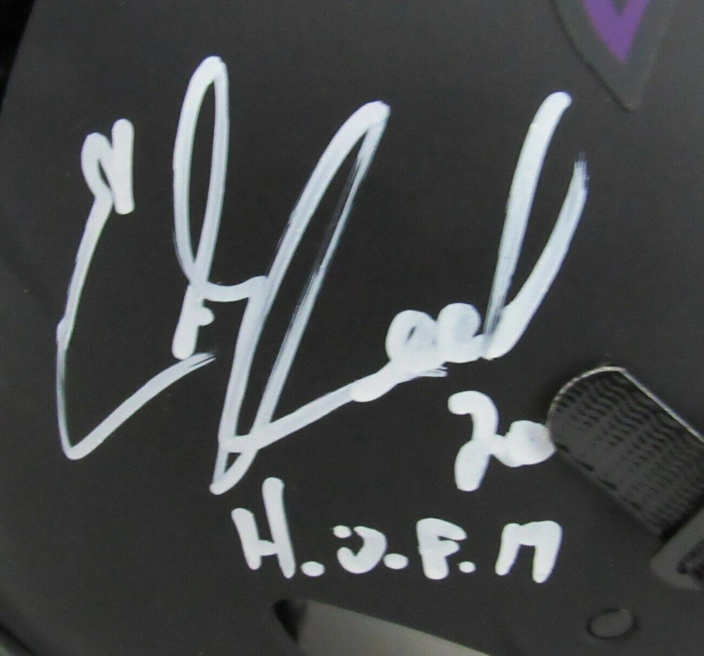 Ed Reed Signed Cleat Ed Reed Signed Ravens Eclipse Authentic Full Size Football Helmet Beck ...