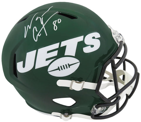 Wayne Chrebet Signed New York Jets Riddell Full Size Speed Rep Helmet - (SS COA)
