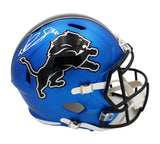 Ndamokung Suh Signed Detroit Speed Full Size Alternate 2024 Dark Blue NFL Helmet