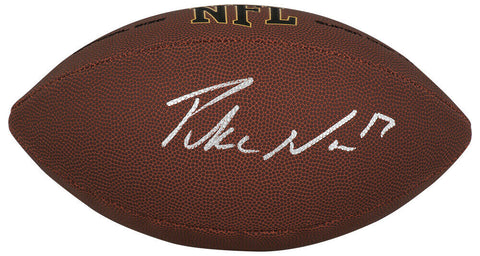 Puka Nacua Signed Wilson Super Grip Full Size NFL Football - (Fanatics)