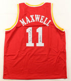 Vernon Maxwell Signed Houston Rockets Jersey inscribed "Mad Max" (JSA COA)