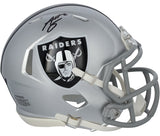 Ashton Jeanty Autographed Las Vegas Raiders Mini Speed Helmet Fanatics