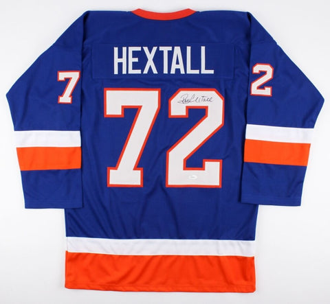 Ron Hextall Signed Islanders Jersey (JSA COA) Current Flyers General Manager